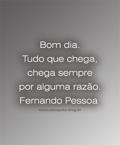 Fernando Pessoa – Frase do dia – 02/06/2021 – Blog do Mesquita